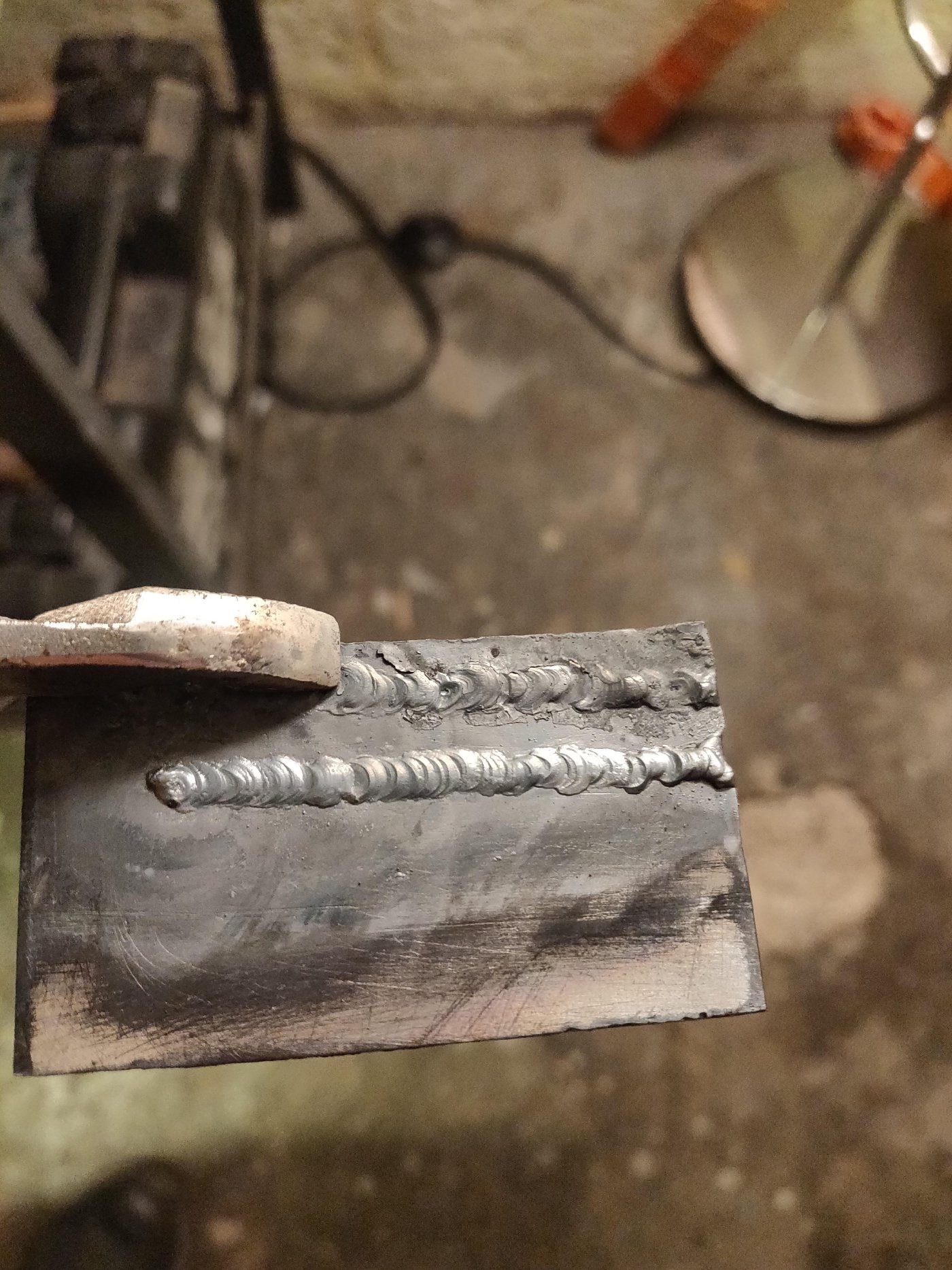 Un dernier essai avec une ligne bien plus droite, et une bonne pénétration